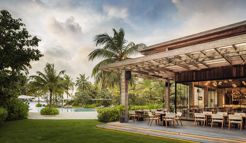 Waldorf Astoria Maldives_The Ledge_Exterior_Pool View